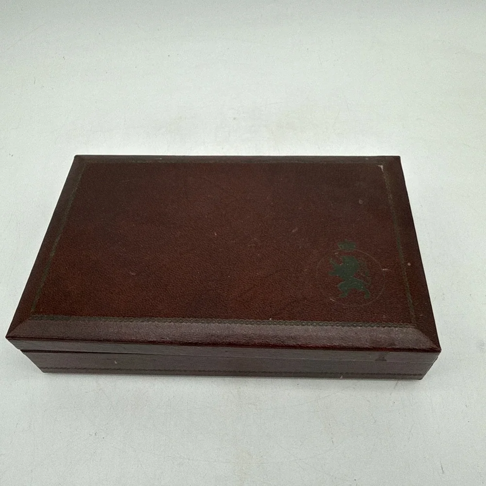 Vintage Design Philipp Swank Men's Jewelry Valet Box Made In Sweden